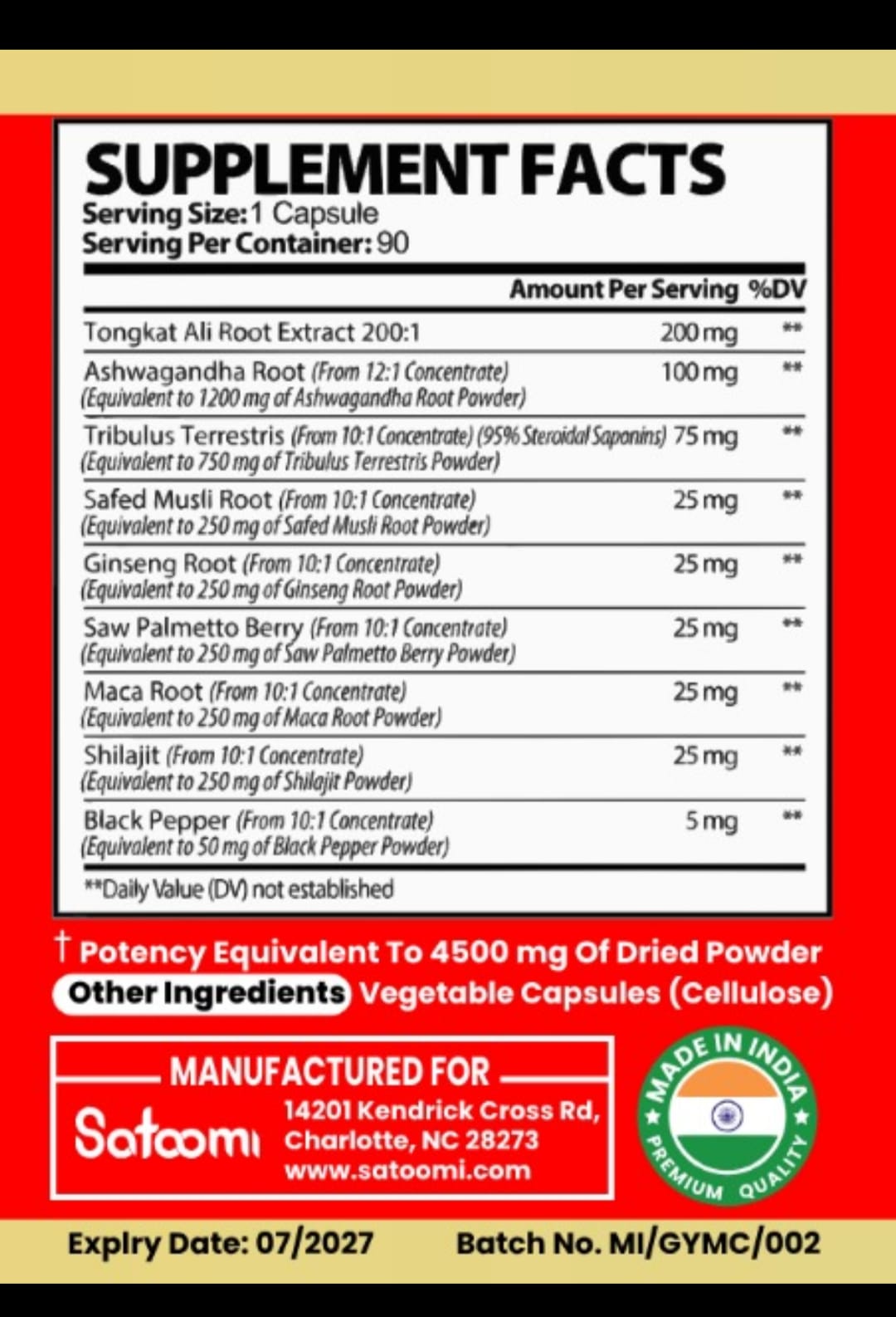 Tongkat Alli Plus Shilajit